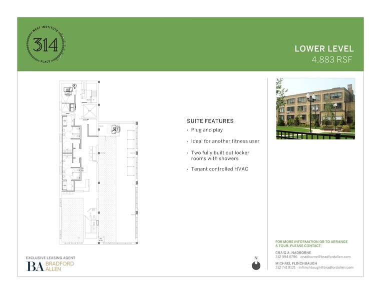 314 W Institute Pl, Chicago, IL à louer - Plan de site - Image 3 de 19