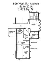 800 W 5th Ave, Naperville, IL à louer Plan d’étage- Image 2 de 21