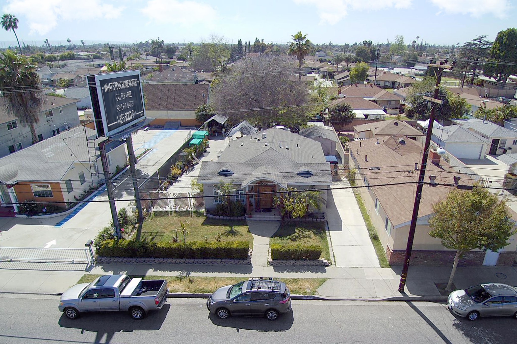 15515 Bellflower Blvd, Bellflower, CA for sale Aerial- Image 1 of 1