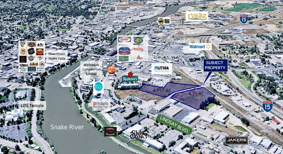 Lots 4 & 5 Wardell Ave, Idaho Falls, ID for sale - Building Photo - Image 2 of 3