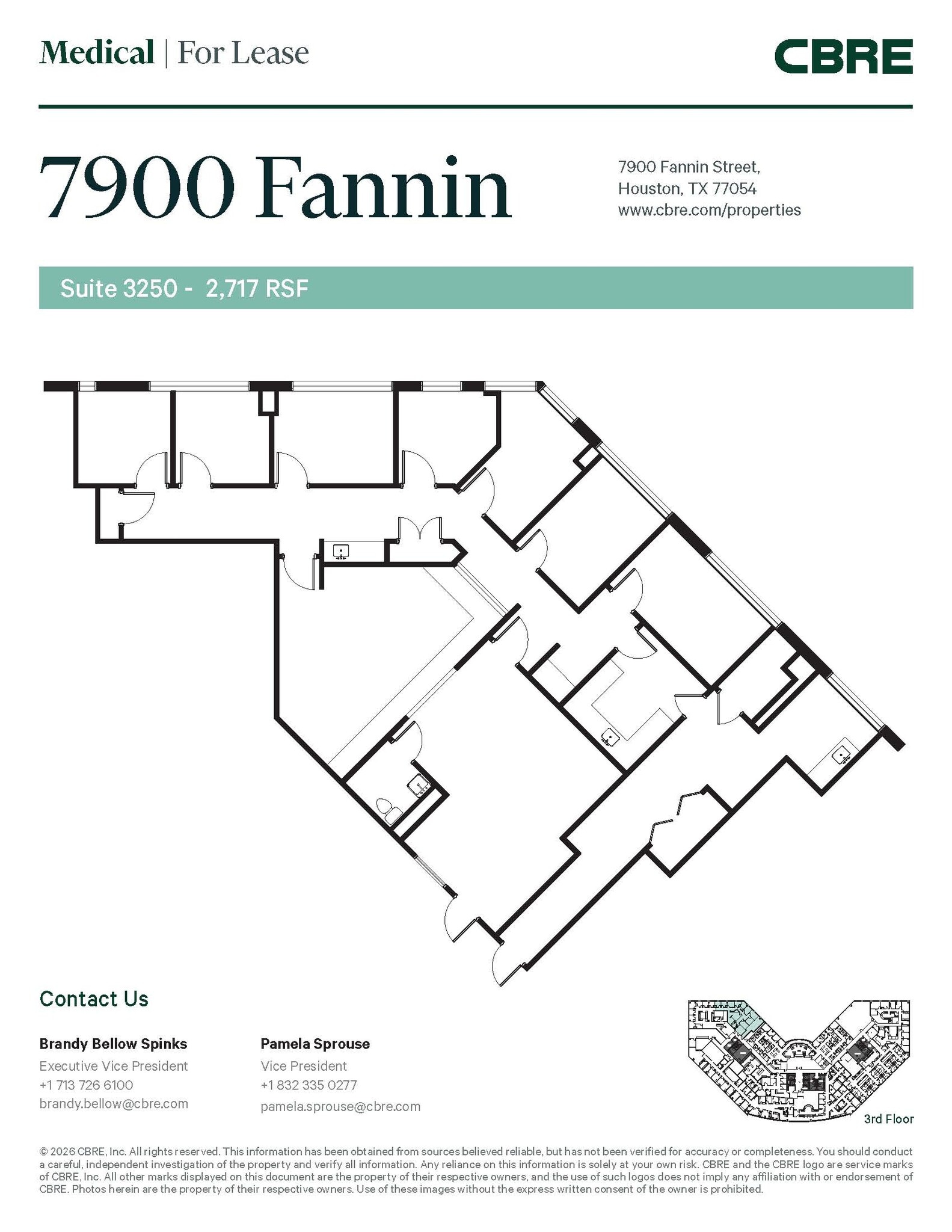 7900 Fannin St, Houston, TX à louer Photo intérieure- Image 1 de 1