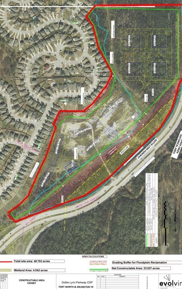 2500 Dottie Lynn Pkwy, Fort Worth, TX à vendre - Aérien - Image 2 de 4