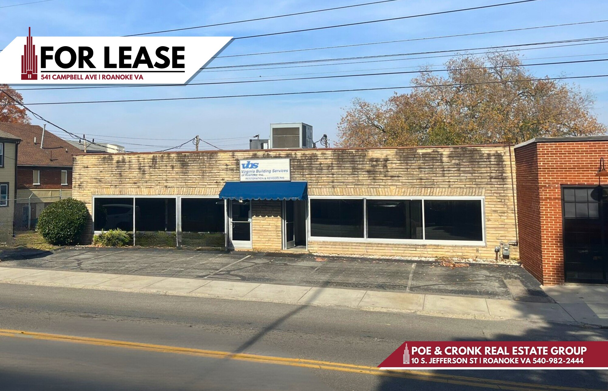 541 Campbell Ave SW, Roanoke, VA for lease Primary Photo- Image 1 of 12