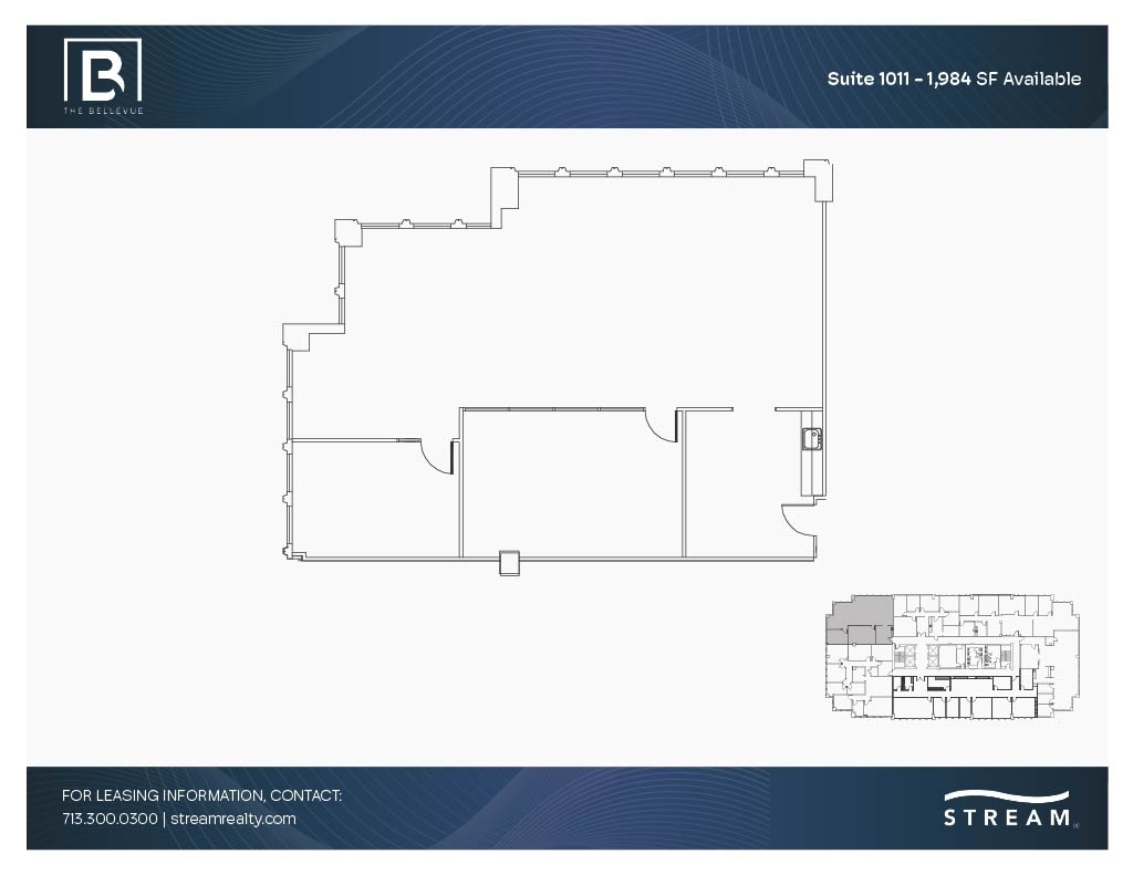 2323 S Shepherd Dr, Houston, TX for lease Floor Plan- Image 1 of 1