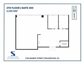 1760 Market St, Philadelphia, PA for lease Floor Plan- Image 1 of 6