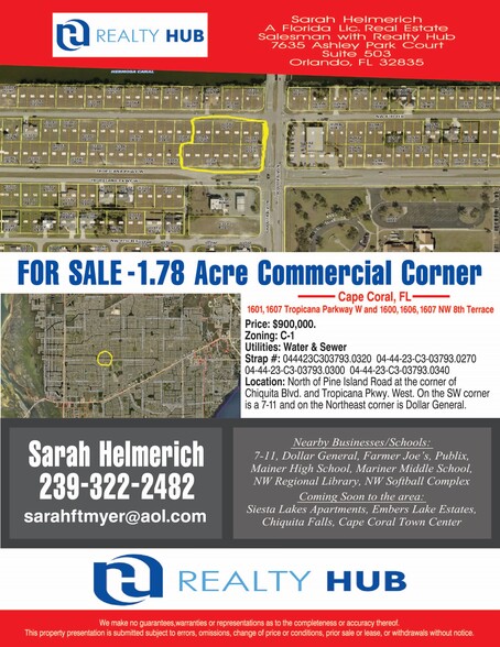 1601 Tropicana Parkway W, Cape Coral, FL for sale - Other - Image 1 of 4
