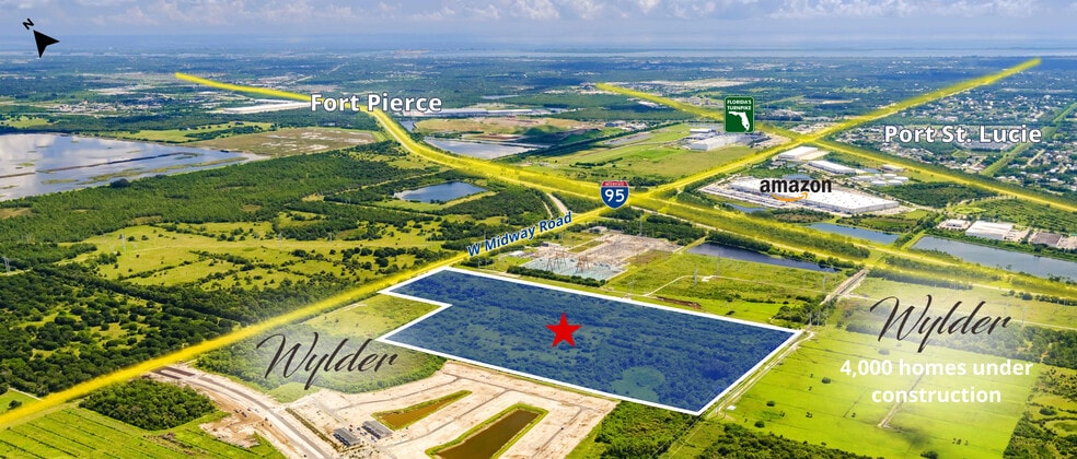 TBD Midway Rd, Fort Pierce, FL for sale - Aerial - Image 1 of 4