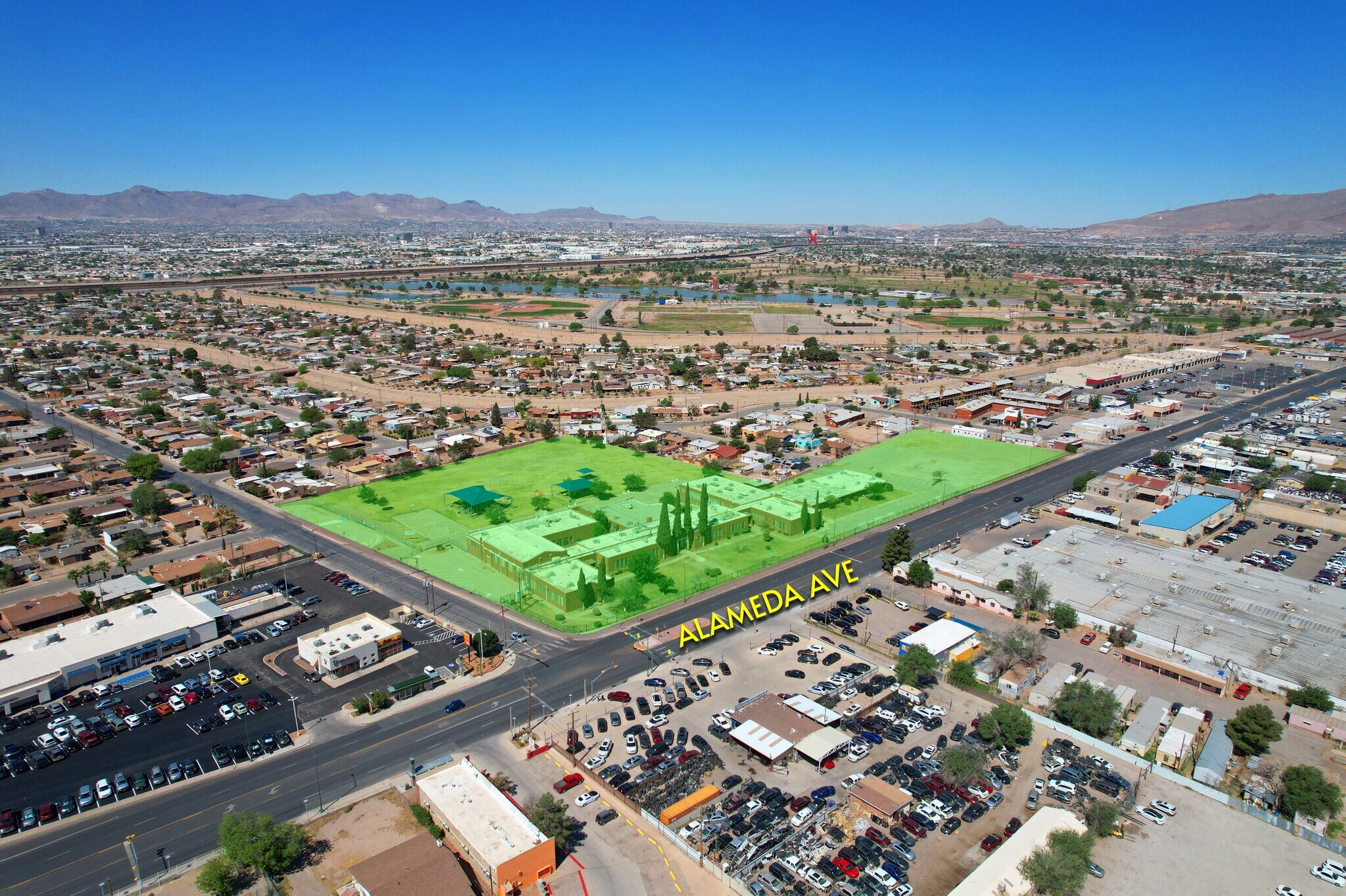 7090 Alameda Ave, El Paso, TX à vendre Photo principale- Image 1 de 17