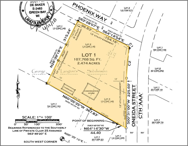 2760 S Oneida St, Green Bay, WI for sale - Building Photo - Image 2 of 3