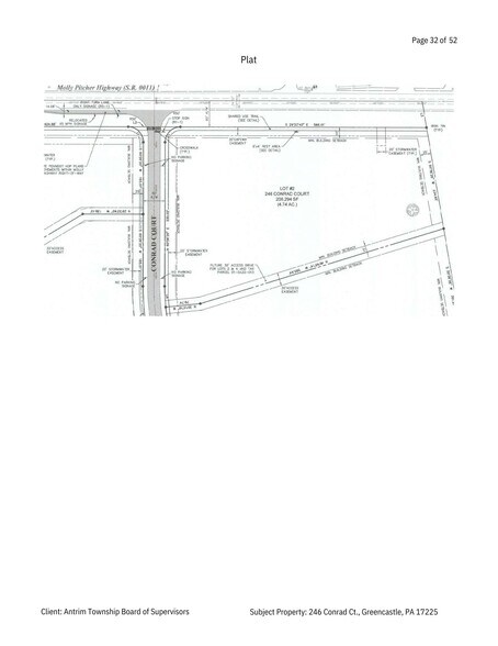 11800 Molly Pitcher Hwy, Greencastle, PA à vendre - Plan cadastral - Image 3 de 6