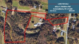 More details for 4634 Holden Rd, Greensboro, NC - Land for Sale