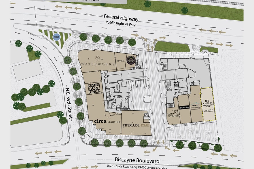 3900 Biscayne Blvd, Miami, FL à louer - Plan d’étage - Image 3 de 5