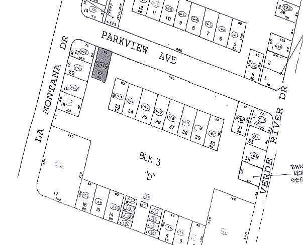 16715 E Parkview Ave, Fountain Hills, AZ for sale - Plat Map - Image 2 of 2