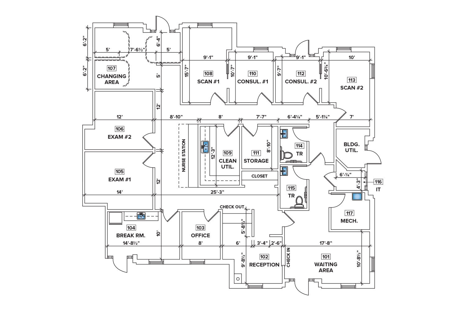 46 Vreeland Dr, Skillman, NJ for lease Floor Plan- Image 1 of 2
