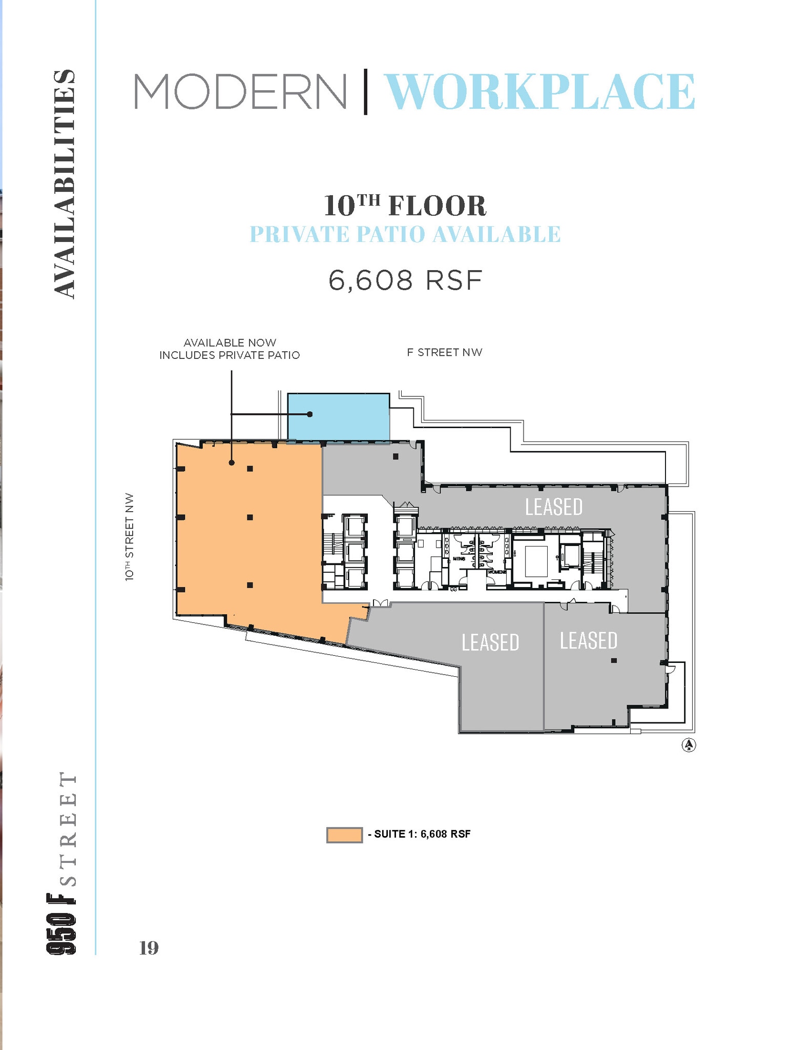 950 F St NW, Washington, DC for lease Floor Plan- Image 1 of 1