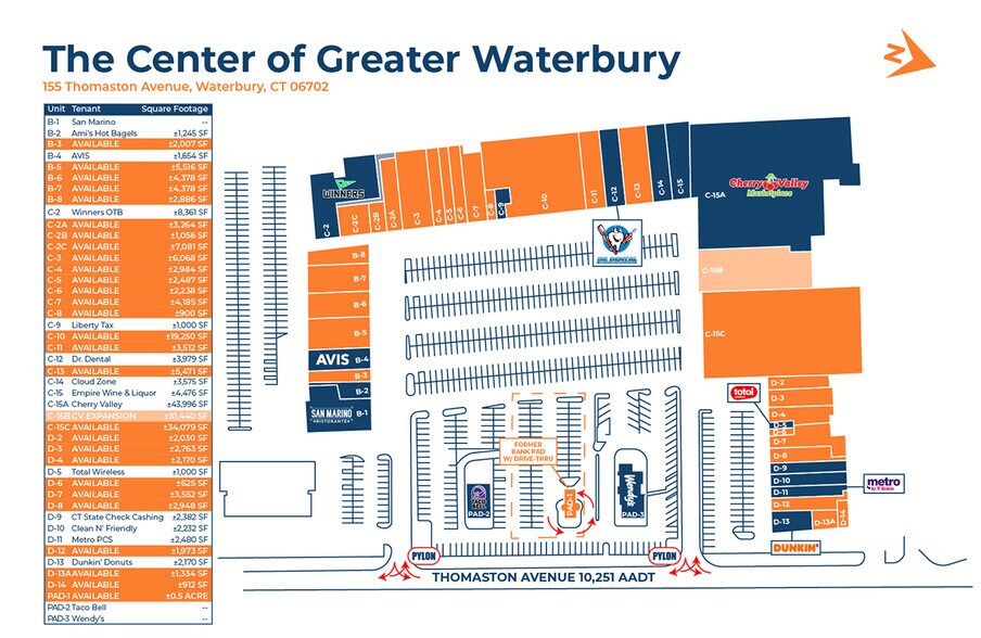 95-155 Thomaston Ave, Waterbury, CT à louer - Photo du bâtiment - Image 2 de 10