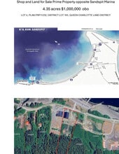 573 Beach Road, Sandspit, BC - Aerial  map view