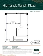 640 Plaza Dr, Highlands Ranch, CO for lease Floor Plan- Image 2 of 2