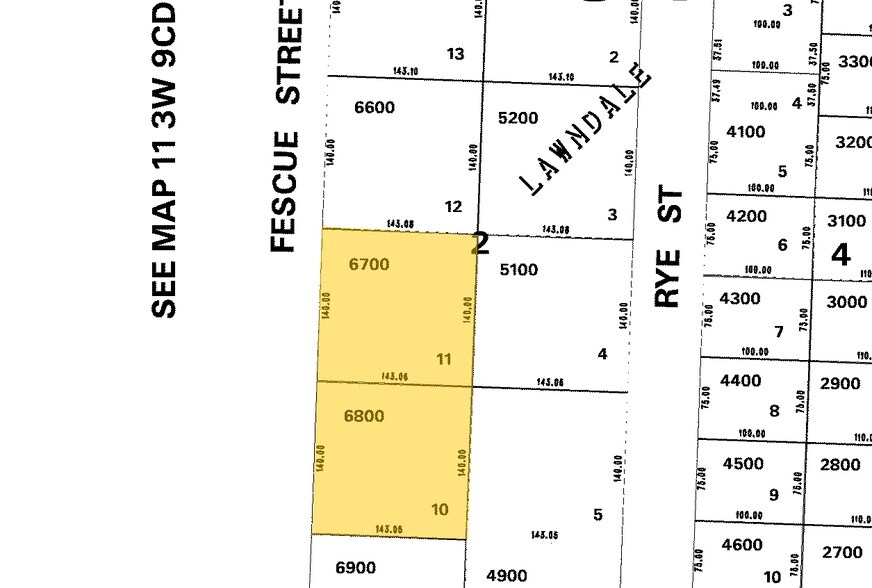 1913-1957 Fescue St, Albany, OR à vendre - Plan cadastral - Image 3 de 14