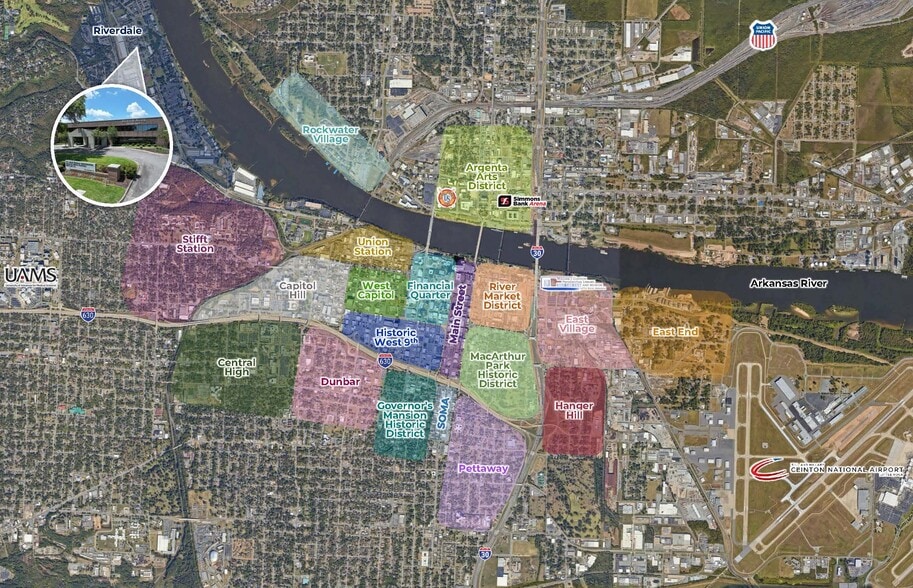 2120 Riverfront Dr, Little Rock, AR for lease - Building Photo - Image 3 of 12