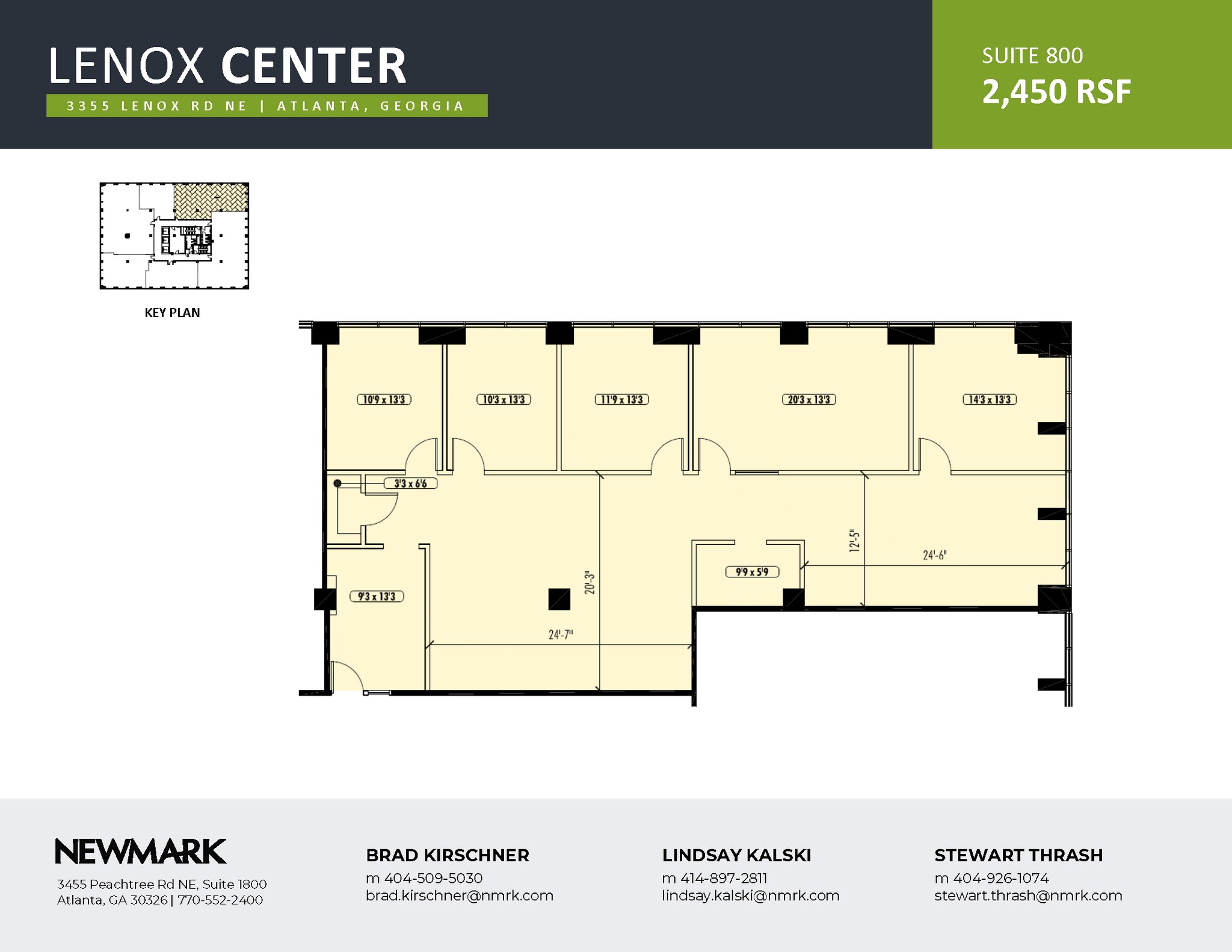 3355 Lenox Rd NE, Atlanta, GA for lease Floor Plan- Image 1 of 1