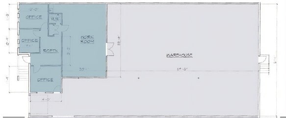 2425 McIver Ln, Carrollton, TX for lease Floor Plan- Image 1 of 1