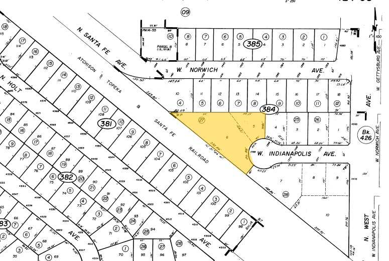 1398 W Indianapolis Ave, Fresno, CA à louer - Plan cadastral - Image 3 de 3