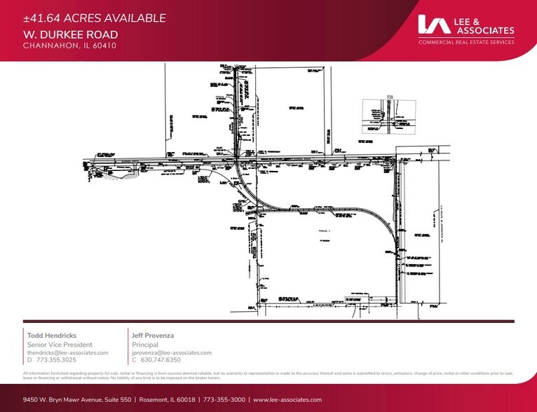 W Durkee Rd, Channahon, IL for sale - Site Plan - Image 2 of 2