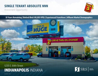 Plus de détails pour 5235 E 64th St, Indianapolis, IN - Commerce de détail à vendre