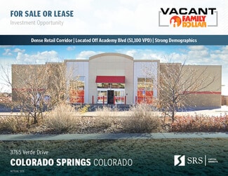 Plus de détails pour 3765 Verde Dr, Colorado Springs, CO - Commerce de détail à vendre
