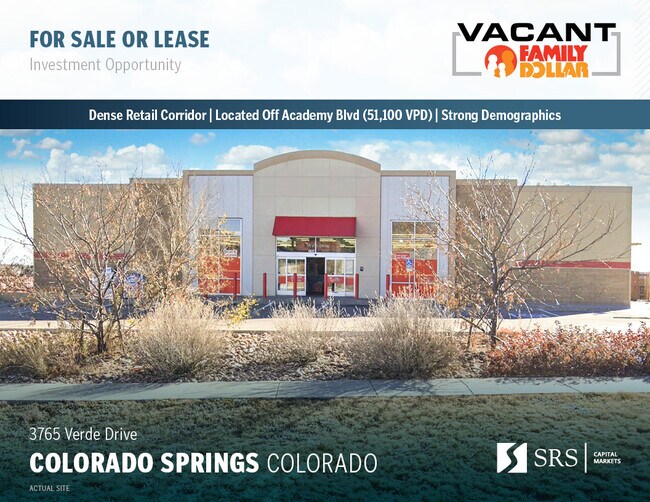 More details for 3765 Verde Dr, Colorado Springs, CO - Retail for Sale