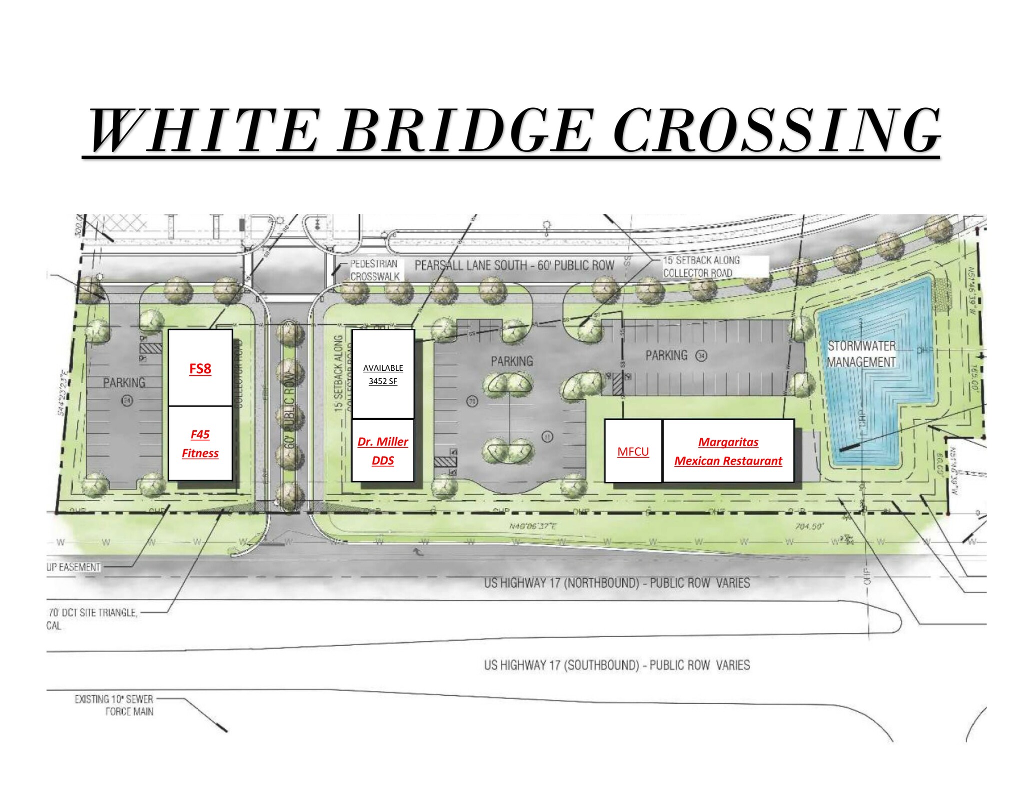 000 US Highway 17, Hampstead, NC à louer Plan de site- Image 1 de 6