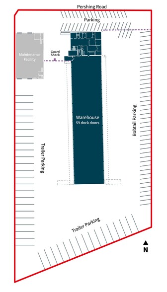 4975 W Pershing Rd, Cicero, IL à louer - Plan de site - Image 2 de 6