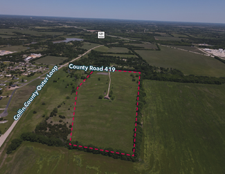 Plus de détails pour 9175 County Road 419, Anna, TX - Terrain à vendre