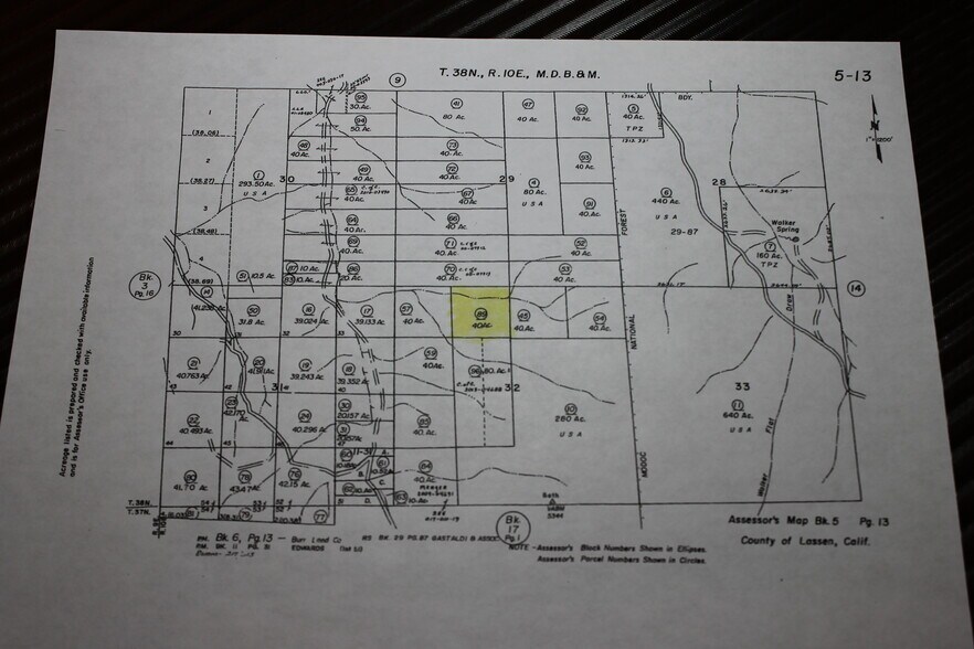 Terrain dans Bieber, CA à vendre - Photo du bâtiment - Image 2 de 4