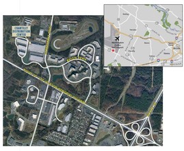 3900 Stonecroft Blvd, Chantilly, VA - aerial  map view