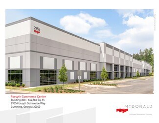 Plus de détails pour 2955 Forsyth Commerce Way, Cumming, GA - Industriel à louer