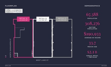939 W Lake St, Chicago, IL for lease Floor Plan- Image 1 of 1