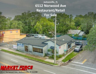 Plus de détails pour 6512-6514 Norwood Ave, Jacksonville, FL - Vente au détail à vendre