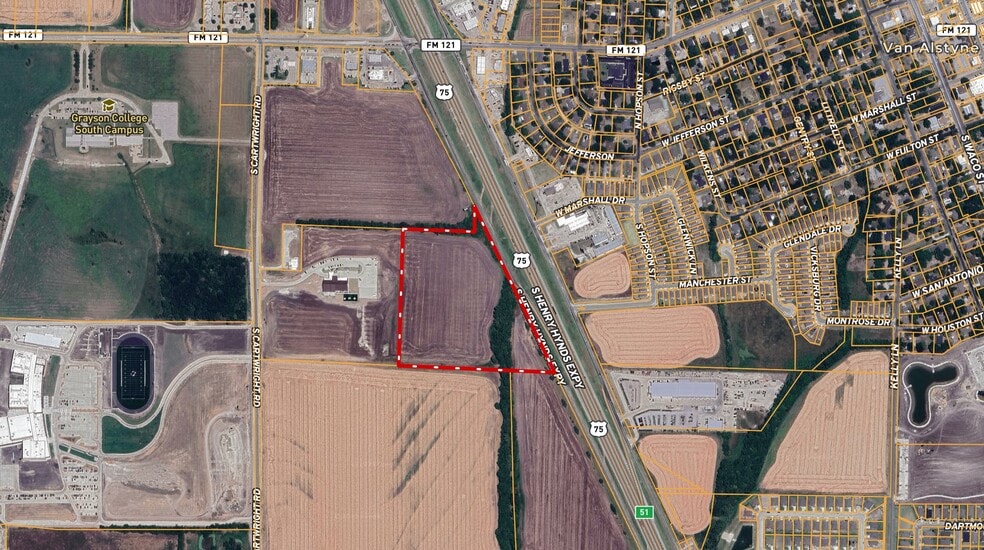 I-75, Van Alstyne, TX for sale - Aerial - Image 3 of 5