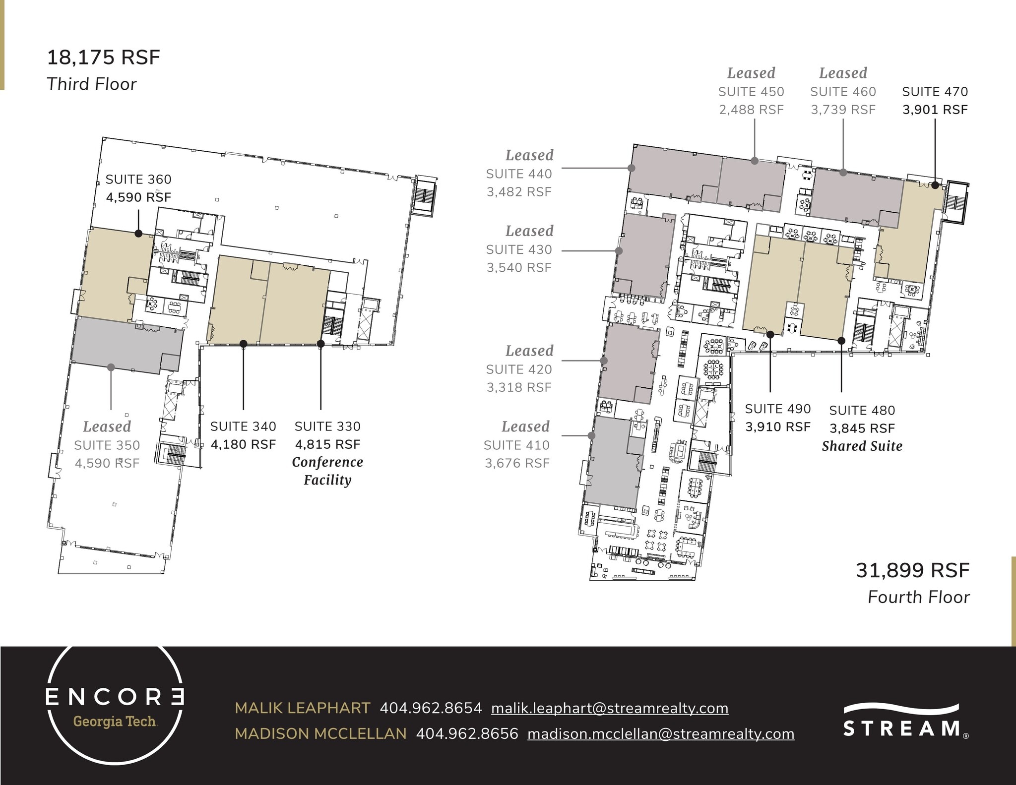 1115 Howell Mill Rd NW, Atlanta, GA à louer Plan d’étage- Image 1 de 1