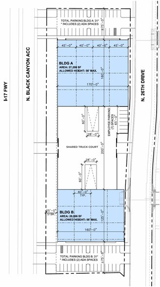 10004 N 26th Dr, Phoenix, AZ for sale - Site Plan - Image 2 of 6