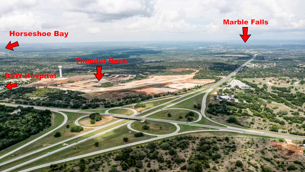 3130 S US Highway 281, Marble Falls, TX à vendre - Aérien - Image 1 de 1