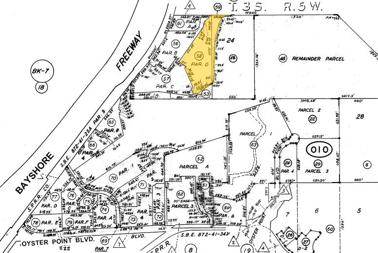 5000 Shoreline Ct, South San Francisco, CA à louer - Plan cadastral - Image 3 de 3