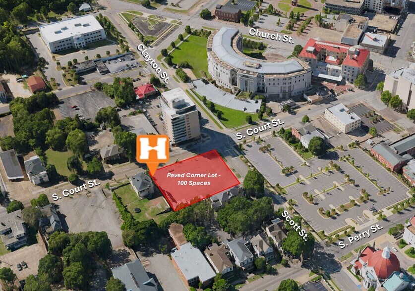 401 S Court St, Montgomery, AL for lease - Aerial - Image 2 of 4