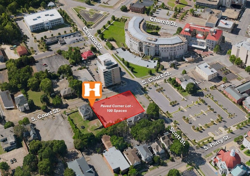 401 S Court St, Montgomery, AL à louer - Aérien - Image 2 de 4