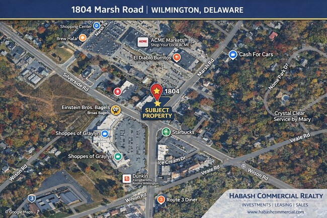 Plus de détails pour 1802-1810 Marsh Rd, Wilmington, DE - Commerce de détail à louer