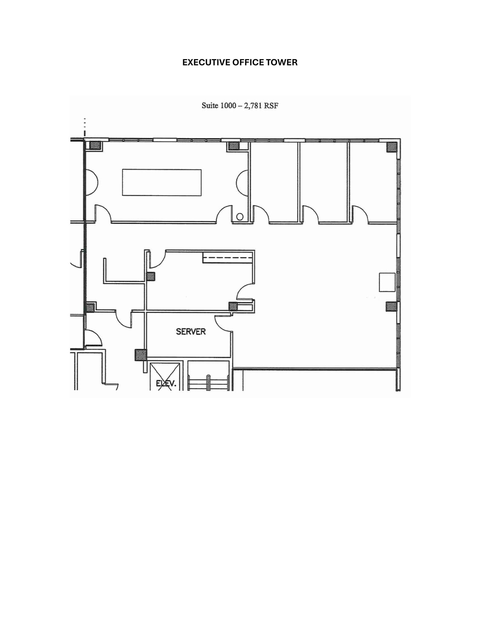 3500 N Causeway Blvd, Metairie, LA à louer Plan de site- Image 1 de 1