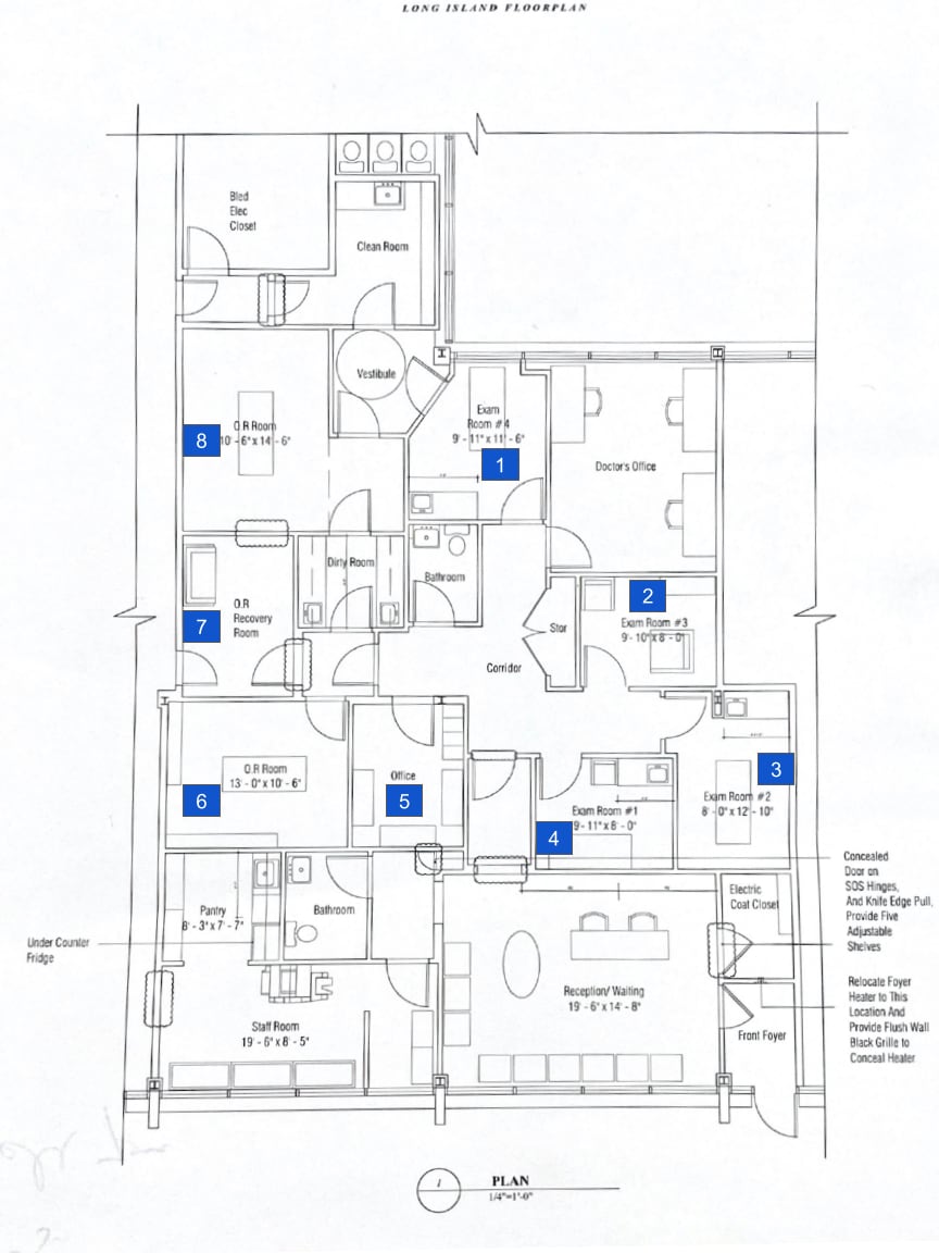185-205 Froehlich Farm Blvd, Woodbury, NY à louer Plan d’étage- Image 1 de 1