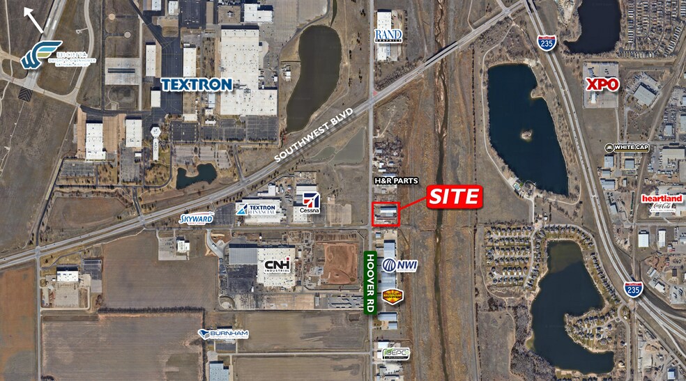 3158 S Hoover Rd, Wichita, KS à vendre - Photo du bâtiment - Image 2 de 5